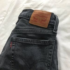 Levi’s High Waisted Jean Shorts